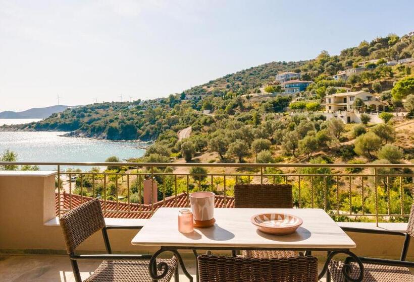 סוויטת דלוקס נוף לים, Paramithenio Village Beach Resort & Spa