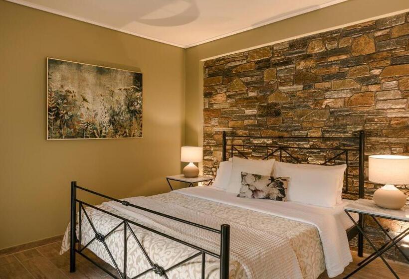 חדר דלוקס צדדי נוף לים, Paramithenio Village Beach Resort & Spa