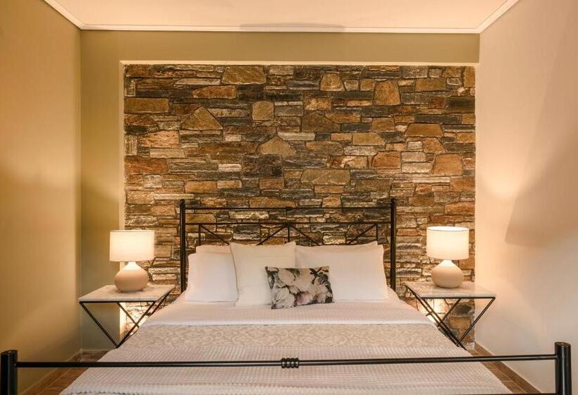 חדר דלוקס צדדי נוף לים, Paramithenio Village Beach Resort & Spa