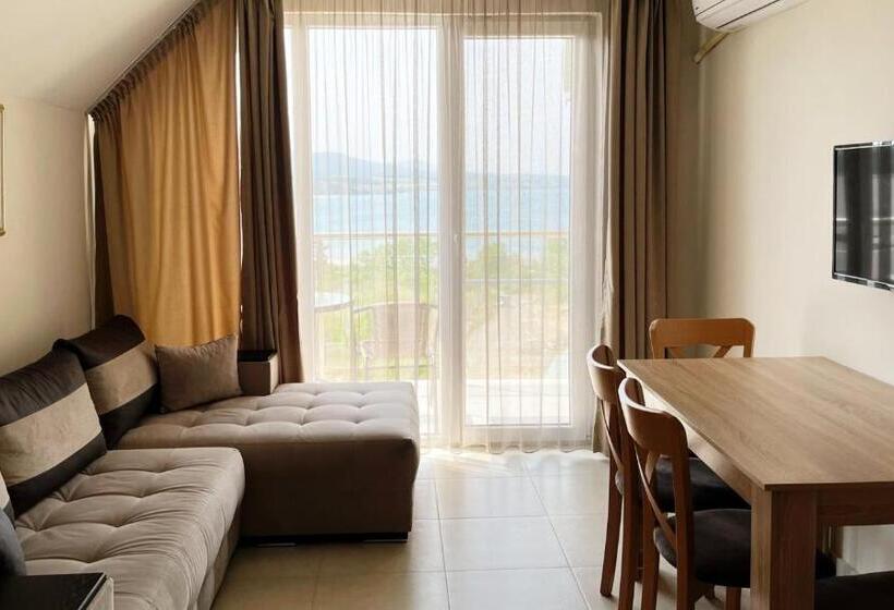 1 Schlafzimmer Apartment Meerblick, семеен хотел сирена