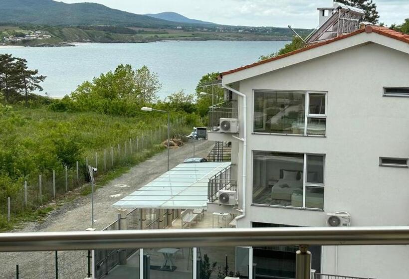 Deluxe 3-Bettzimmer mit Meerblick, семеен хотел сирена