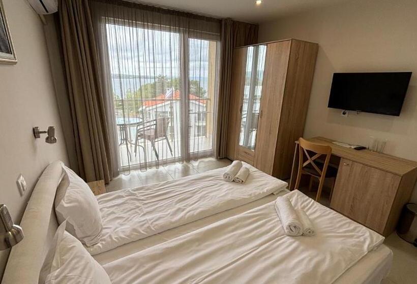 Deluxe Zimmer mit Meerblick, семеен хотел сирена