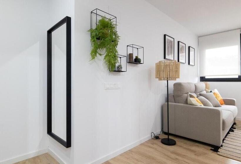 آپارتمان لوکس 1 خوابه, Dormforyou Arena Delux Terraza