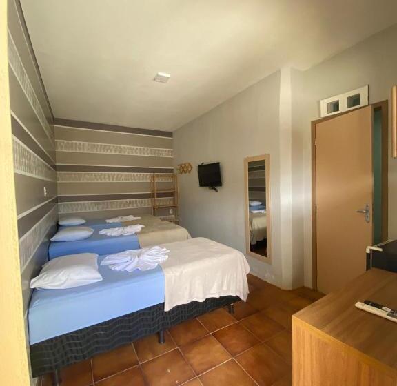 Quarto Triplo Estandar, Pousada Areias De Pajuçara