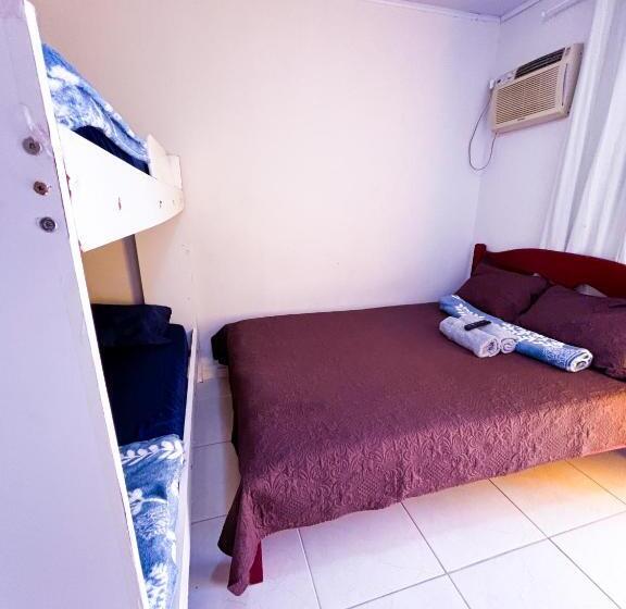 Четырехместный Номер Стандарт с Балконом, Pousada Jacumã