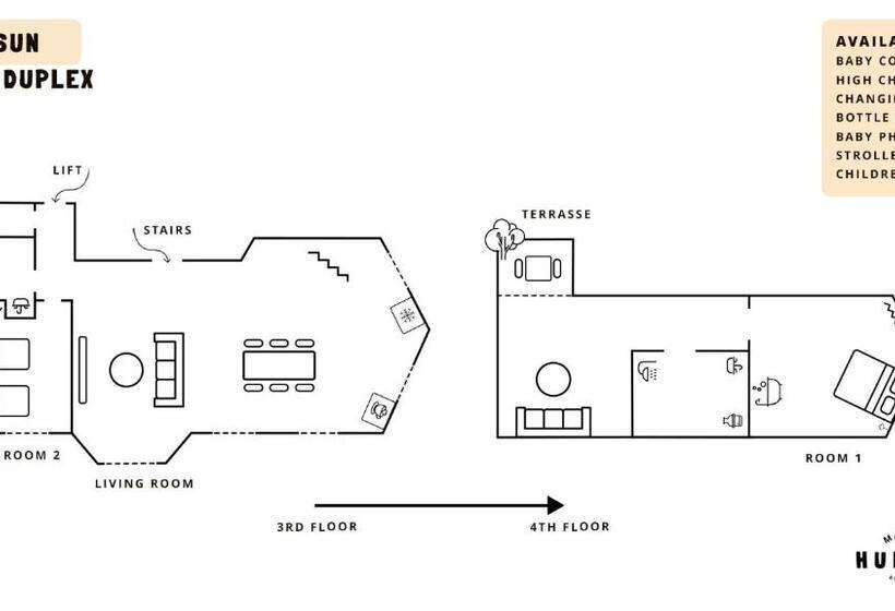 Duplex Suite, Maison Hubert