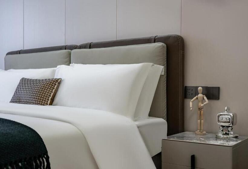 Quarto Deluxe, East Maple International Apartment   Guangzhou Luogang Wanda Plaza Suyuan Metro Station