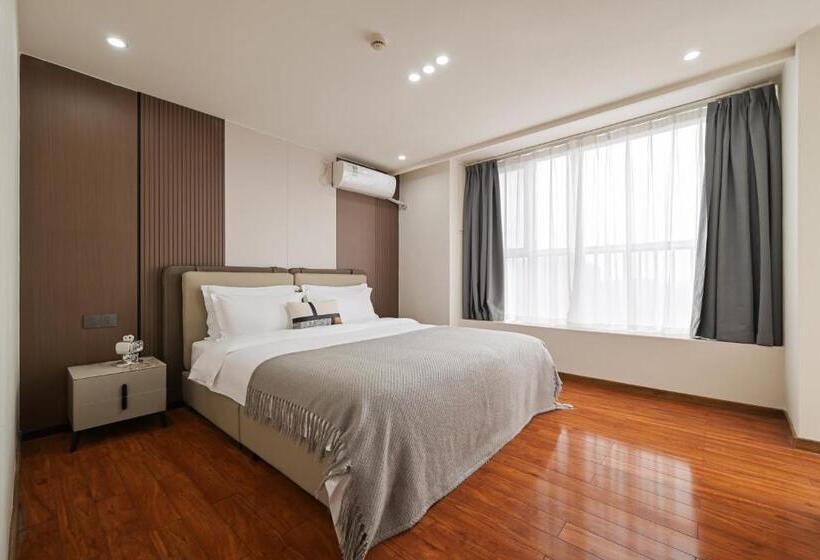 Apartamento 2 Dormitórios, East Maple International Apartment   Guangzhou Luogang Wanda Plaza Suyuan Metro Station