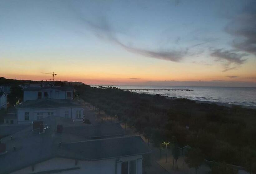 스탠다드 룸 바다 전망, Strandhotel Ostende