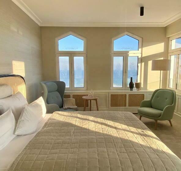 اتاق استاندارد با چشم‌انداز دریا, Strandhotel Ostende