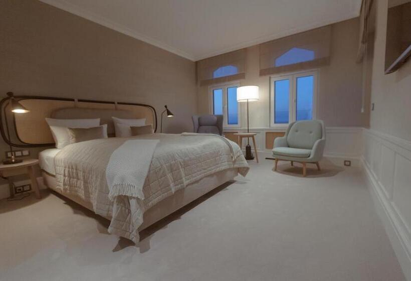 带海景的标准房, Strandhotel Ostende