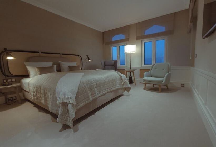 带海景的标准房, Strandhotel Ostende