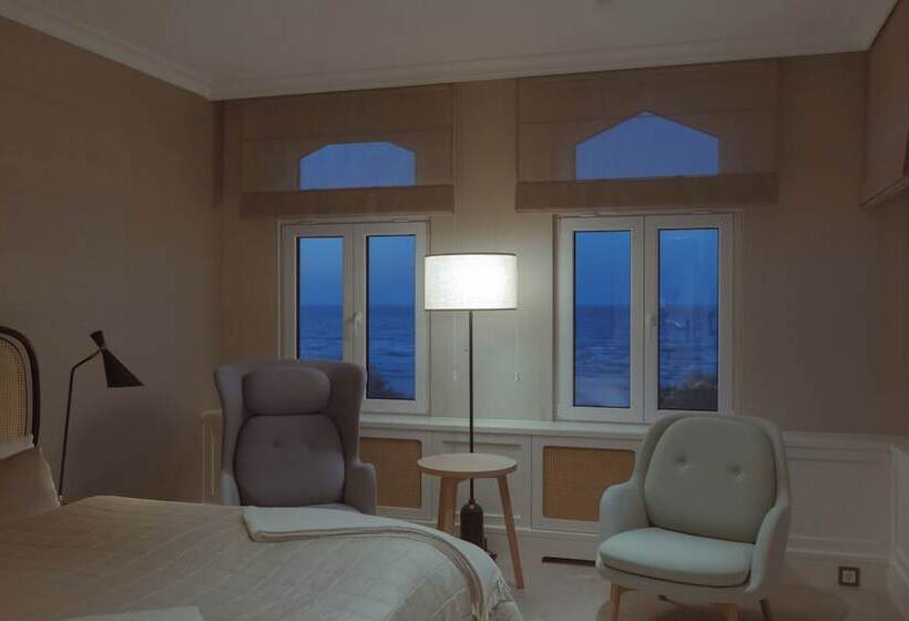 스탠다드 룸 바다 전망, Strandhotel Ostende