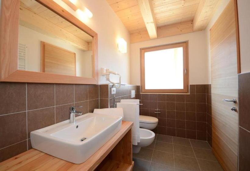 4인용 스탠다드 룸, Agritur Majon Da Mont