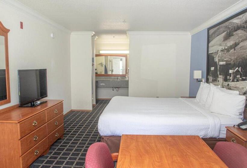 身障者適用キングサイズベッドルーム, Creekside Inn & Suites