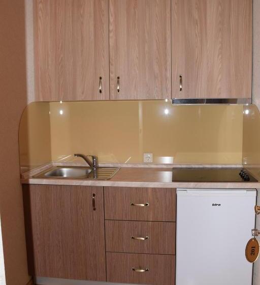 آپارتمان یک خوابه با دری مشترک که هال را جدا می کند., Elegance