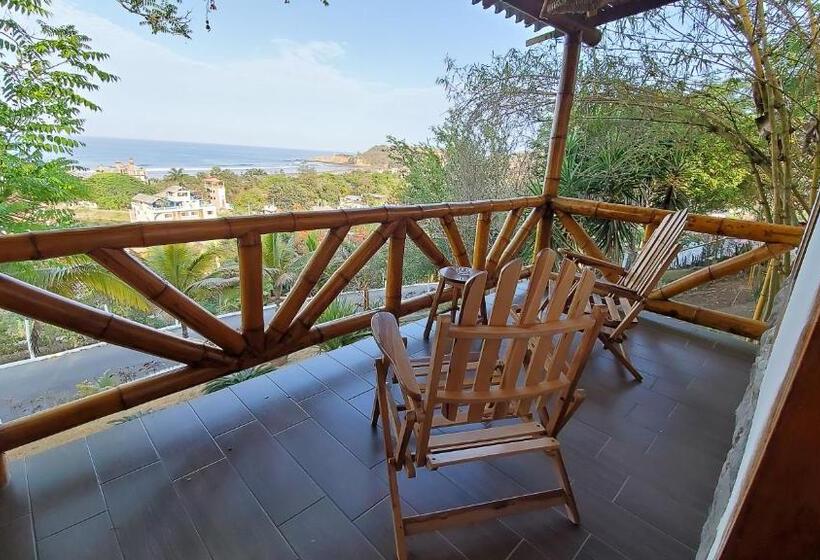 オーシャンビューのスタンダードバンガロー, Nativa Bambu Ecolodge