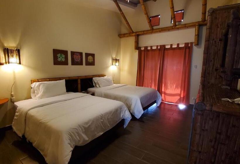 اتاق استاندارد با 2 تخت دوبل, Nativa Bambu Ecolodge