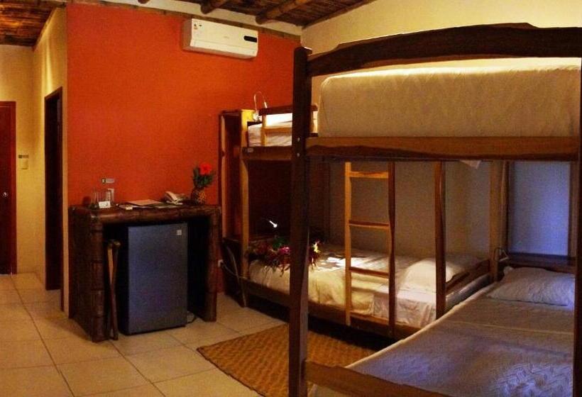 اتاق استاندارد چهار تخته, Nativa Bambu Ecolodge