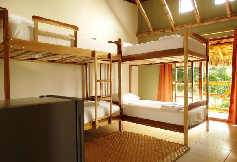 اتاق استاندارد چهار تخته, Nativa Bambu Ecolodge