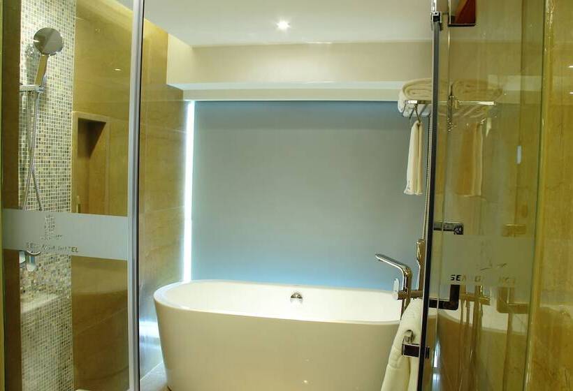 Quarto deluxe, Sentosa Hotel Apartment Taoyuan Branch