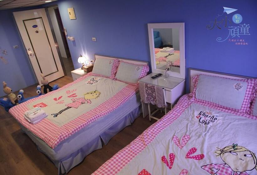 اتاق استاندارد چهار تخته, Childfun B&b Tong Wan