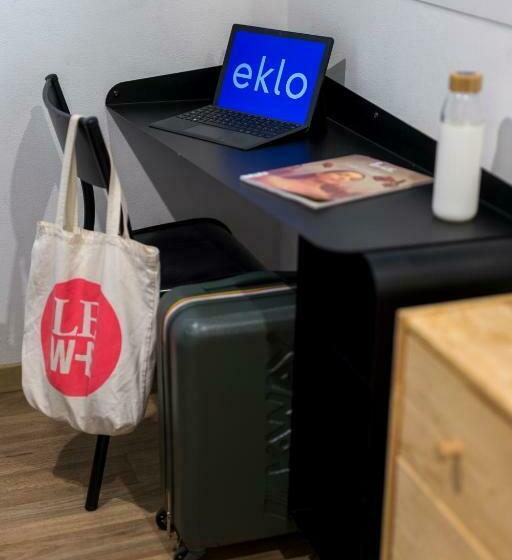 غرفة قياسية فردية, Eklo Hotels Le Havre