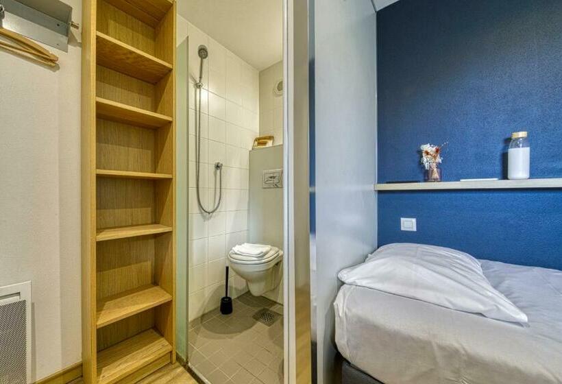 غرفة قياسية فردية, Eklo Hotels Le Havre