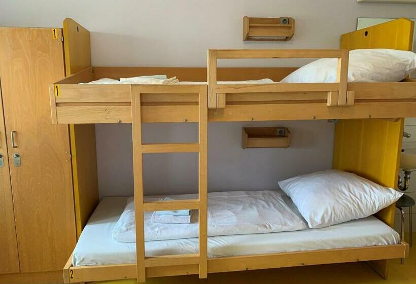 חדר קלאסי לארבעה, Jugendherberge Frankfurt Haus Der Jugend