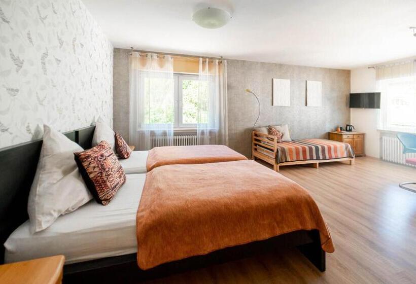 Трехместный Номер Стандарт с Балконом, Kräuterhotel Villa Vontenie