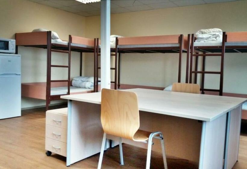 Bed in Shared Room with Shared Bathroom, Famulus Kollégium
