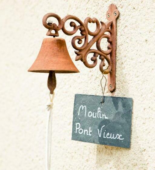 اتاق استاندارد با چشم‌انداز رودخانه, Moulin Pont Vieux Chambres D Hôtes