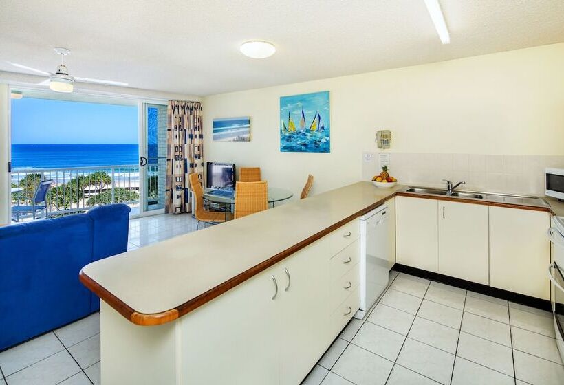 Апартаменты 2 Спальни Вид на Море, Capeview Apartments Caloundra