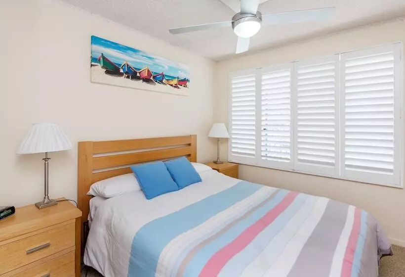 Huoneisto 1 Makuuhuone Pohjakerros, Capeview Apartments Caloundra