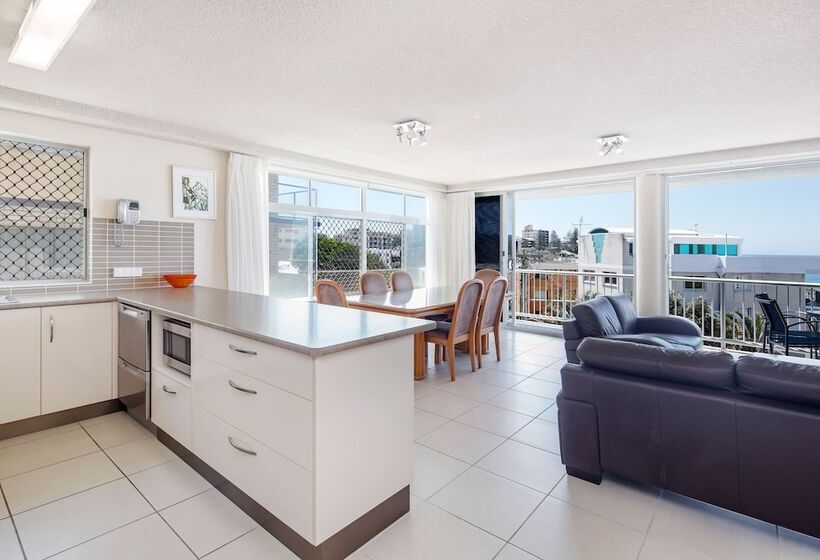 Апартаменты 3 Спальни Вид на Море, Capeview Apartments Caloundra