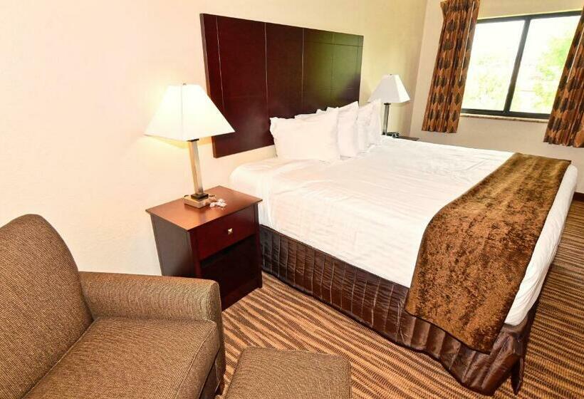 带大床的标准间, Cobblestone Inn & Suites   Clarion