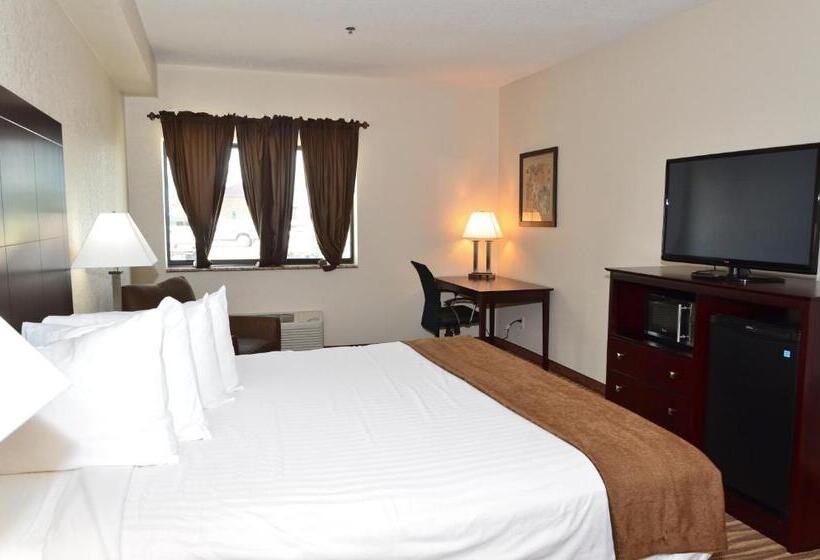 适合残疾人士使用的带超级大床的标准间, Cobblestone Inn & Suites   Clarion