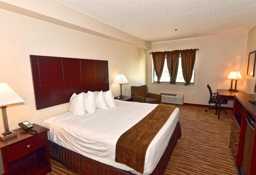 适合残疾人士使用的带超级大床的标准间, Cobblestone Inn & Suites   Clarion