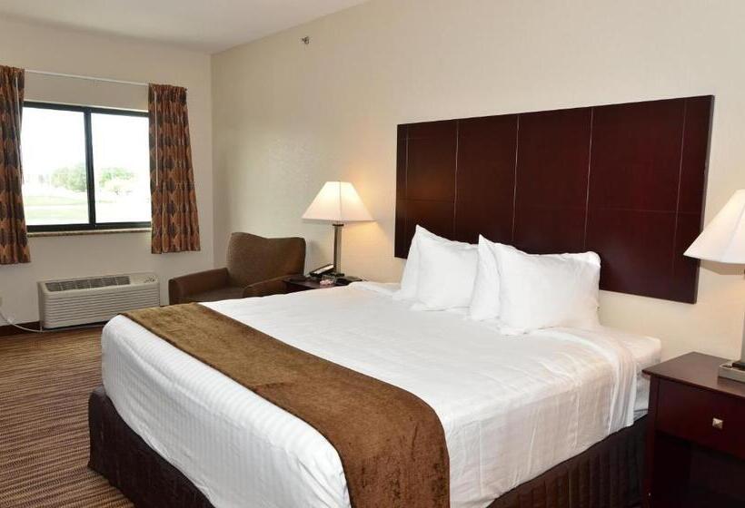 带大床的标准工作室, Cobblestone Inn & Suites   Clarion