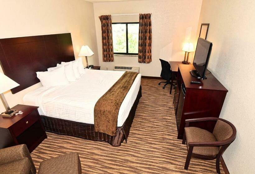 带大床的标准间, Cobblestone Inn & Suites   Clarion