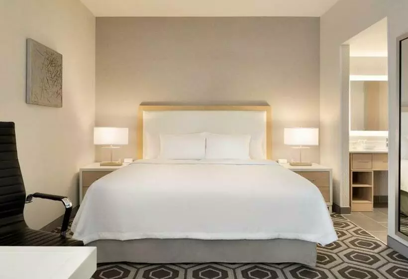キングサイドベッドのスタンダードワンルーム, Homewood Suites By Hilton Salt Lake City Draper