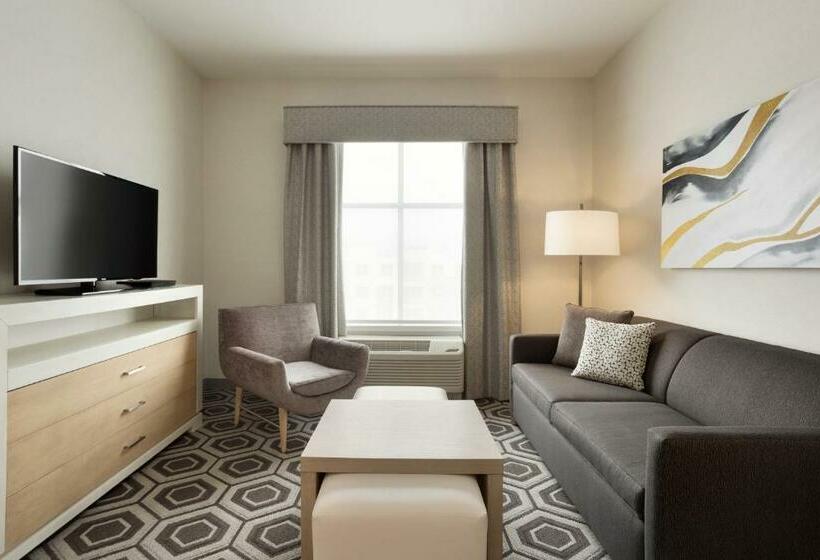 מיטת קינג בסוויטה, Homewood Suites By Hilton Salt Lake City Draper