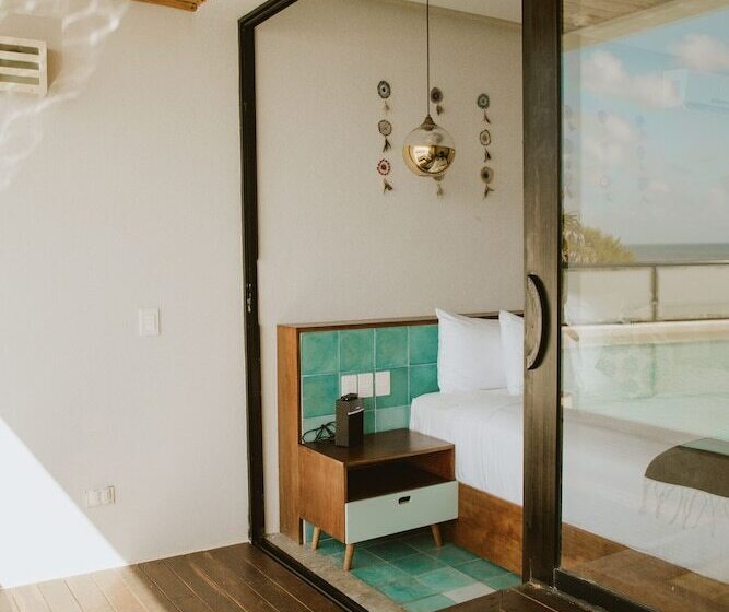 סוויטת דלוקס נוף לים, O  Tulum Boutique Hotel   Adults Only