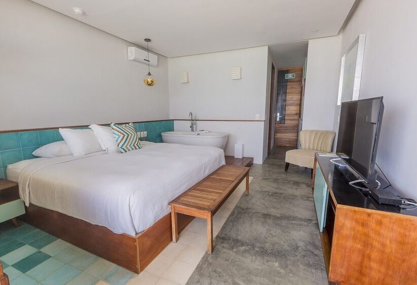 סוויטת דלוקס נוף לים, O  Tulum Boutique Hotel   Adults Only