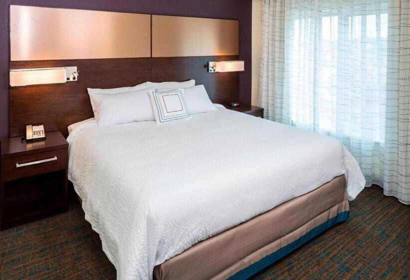 带大床的套房, Residence Inn By Marriott Jacksonville South Bartram Park