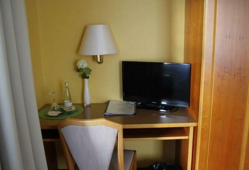 带阳台的标准单人间, & Restaurant Weinberg