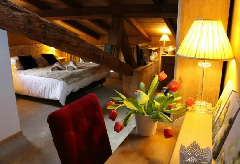 اتاق استاندارد با چشم‌انداز باغ, La Grange Du Couvent B&b