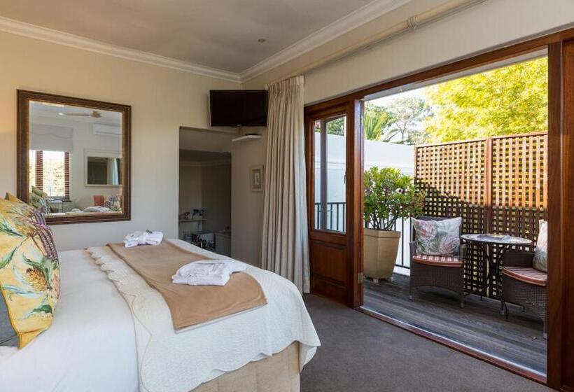 חדר דלוקס עם מרפסת, Fernwood Manor Boutique Guest House