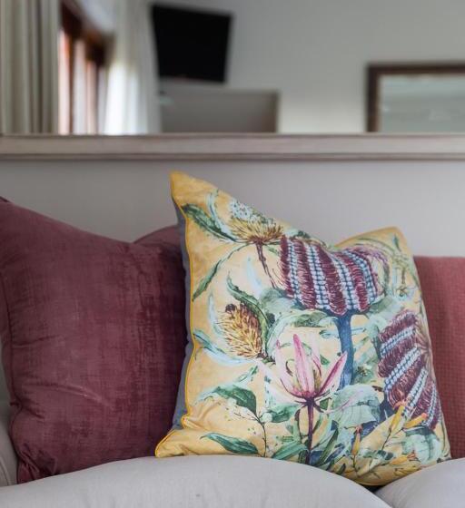 חדר דלוקס עם מרפסת, Fernwood Manor Boutique Guest House