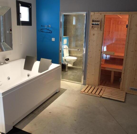 标准间带漩涡浴缸, Be Loft B&b Pool & Spa